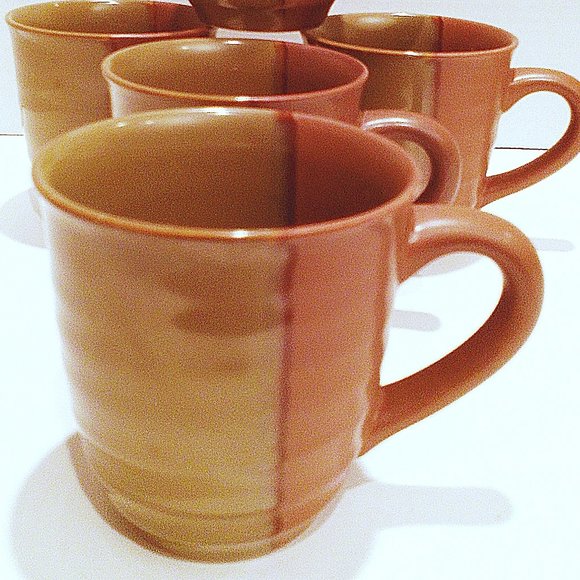Sango Gold Dust Sienna Mugs Set of 4 - Picture 8 of 8